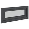 vidaXL Kellerfenster RISOR 90x40 cm Kipp 3-fach Verglasung Anthrazit
