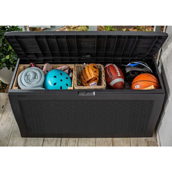 Keter Gartenbox Auflagenbox Samoa 270 L Anthrazit