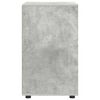 vidaXL Aufbewahrungsschrank Beton Grau 60 x 48 x 81 cm Holzwerkstoff