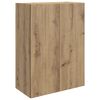 vidaXL Wandschrank 66 x 34,5 x 90 cm Holzwerkstoff Artisan-Eiche
