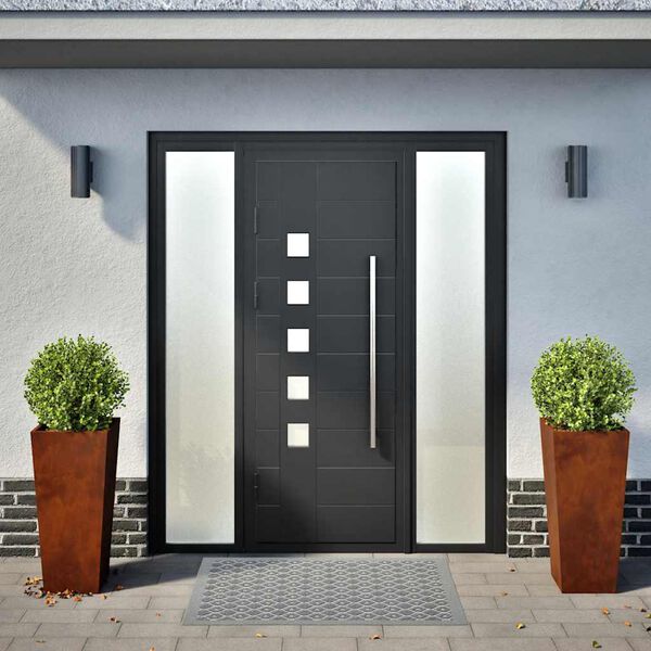 vidaXL Pflanzk&uuml;bel 2 Stk. 35x35x75 cm Wetterfester Stahl