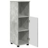 vidaXL Badezimmerschrank mit Speicher Beton Grau 30 x 35 x 95 cm