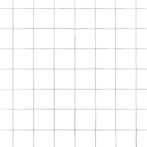 vidaXL Maschendraht Verzinkter Stahl 10x1,5 m Silbern