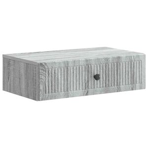 vidaXL Wandmontierter Beistelltisch 59 x 34,5 x 17 cm Holzwerkstoff