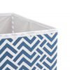 vidaXL Faltboxen 10 Stk. Blau 32x32x32 cm Vlies