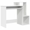 vidaXL Schreibtisch Wei&szlig; Holzwerkstoff 106 x 41 x 88.5 cm
