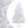vidaXL K&uuml;nstlicher Weihnachtsbaum Klappbar mit St&auml;nder Wei&szlig; 300 cm