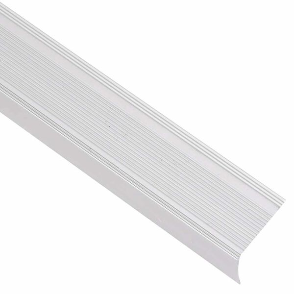 vidaXL Treppenkantenprofile in L-Form 5 Stk. Aluminium 100 cm Silbern
