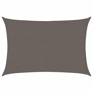 vidaXL Sonnensegel 160 g/m&sup2; Anthrazit 2,5x3,5 m HDPE