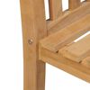 vidaXL 5-teiliges Garten-Ess-Set 150 x 90 cm Massivholz Teak