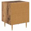 vidaXL Nachttisch 2 pcs Altholz 40 x 35 x 47,5 cm Holzwerkstoff