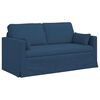 vidaXL Sofa 2 pcs Blau 158 x 78 x 80 cm Stoff