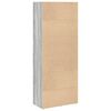 vidaXL B&uuml;cherregal Grau Sonoma 60x30x152 cm Holzwerkstoff