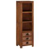 vidaXL Highboard mit 3 Schubladen 40x30x130 cm Massivholz Mango
