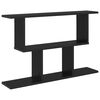 vidaXL Wandregal Schwarze Eiche 80 x 15 x 50,5 cm Holzwerkstoff