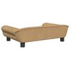 vidaXL Kindersofa Braun 70x45x26 cm Samt