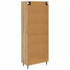 vidaXL Highboard mit Schubladen 2 pcs Artisan-Eiche Holzwerkstoff