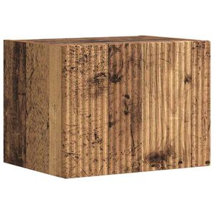 vidaXL TV-Wandschrank Altholz 39 x 31 x 29,5 cm Holzwerkstoff