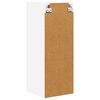 vidaXL K&uuml;chenschrank Lucca 2 pcs Hochglanz Wei&szlig; 30 x 31 x 80 cm