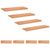 vidaXL Treppenstufen 8 stk. 100 x 25 x 2 cm Lack Massivholz Buche