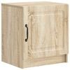 vidaXL Nachttisch Sonoma-Eiche 43 x 34,5 x 47 cm Holzwerkstoff