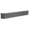 vidaXL Hochbeet Verzinkter Stahl 260x40x36 cm Anthrazit