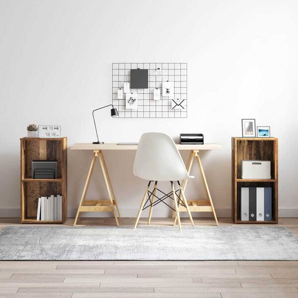 vidaXL TV-Schrankset 2 pcs Altholz 72 x 35 x 36,5 cm Holzwerkstoff