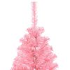 vidaXL Weihnachtsbaum mit 150 LEDs mit St&auml;nder Rosa 150 cm PVC