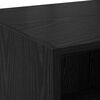 vidaXL Highboard Schwarz Eichen-Optik 45 x 42,5 x 185 cm Holzwerkstoff