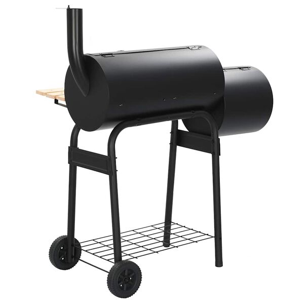 vidaXL Klassischer Holzkohlegrill Barbecue Smoker