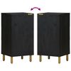vidaXL Sideboard Schwarz 40x33x75 cm Holzwerkstoff