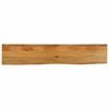 vidaXL Tischplatte mit Baumkante 140x30x3,8 cm Massivholz Mango