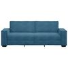 vidaXL 3-Sitzer-Sofa Blau 180 cm Samt
