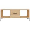 vidaXL Couchtisch Sonoma-Eiche 102x50x40 cm Holzwerkstoff