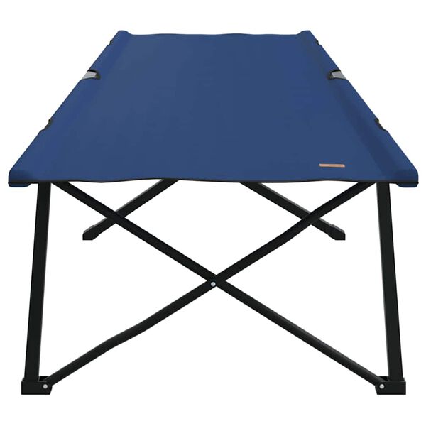 vidaXL Klapp Schlafbett fürs Camping Blau 206 x 76 x 74 cm