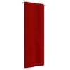 vidaXL Balkon-Sichtschutz Rot 80x240 cm Oxford-Gewebe