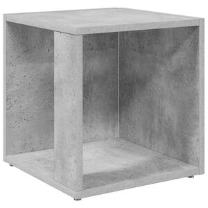 vidaXL Beistelltisch Betongrau 33x33x34,5 cm Holzwerkstoff