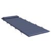 vidaXL Sonnenliegen-Auflage Marineblau 180x60x4 cm Oxford-Gewebe