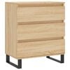 vidaXL Sideboard Sonoma-Eiche 60x35x70 cm Holzwerkstoff