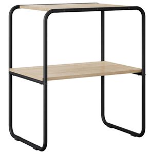 vidaXL Konsolentisch Sonoma-Eiche 60 x 42,5 x 70 cm Holzwerkstoff