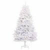 vidaXL K&uuml;nstlicher Weihnachtsbaum Wei&szlig; 180 cm PVC und Metall