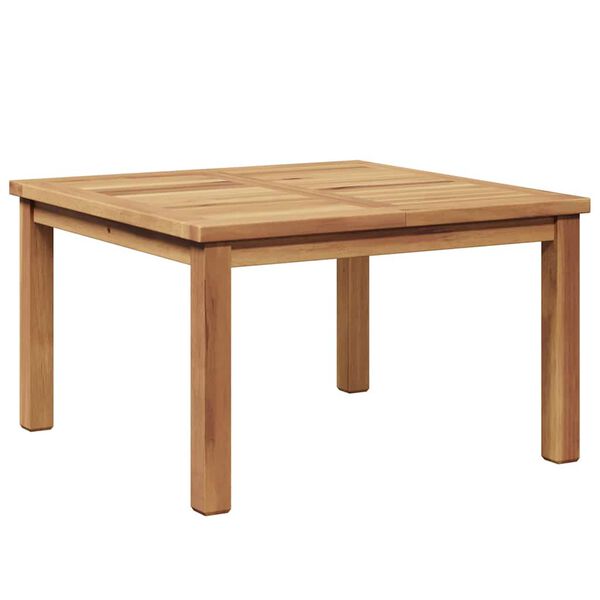 vidaXL Couchtisch Braun 60 x 60 x 36 cm Massivholz Teak