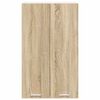 vidaXL H&auml;ngeschrank Sonoma-Eiche 60 x 31 x 100 cm Holzwerkstoff