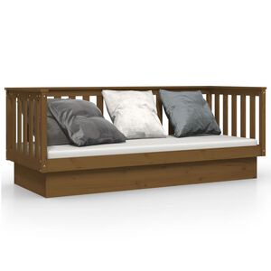 vidaXL Tagesbett Honigbraun 75x190 cm Massivholz Kiefer