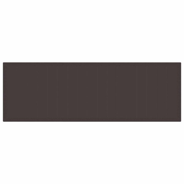 vidaXL Garten Essgruppe 13 pcs Braun und Hellgrau Rattan und Kissen