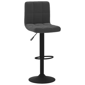 vidaXL Barhocker Schwarz Samt