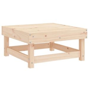 vidaXL Gartenhocker Massivholz Kiefer
