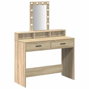 vidaXL Schminktisch Braun 100 x 41 x 140 cm Holzwerkstoff