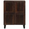 vidaXL Sideboard Braun 60x34x75 cm Massivholz Mango