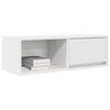 vidaXL TV-Schrank Wei&szlig; 80x31x25,5 cm Holzwerkstoff